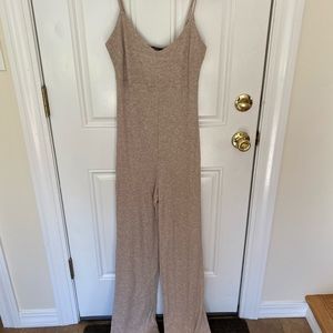 Fall jumpsuit beige